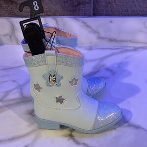 Bluey cowgirl light up boots new